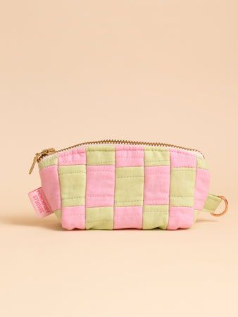 Zero-Waste Pink & Green Patchwork