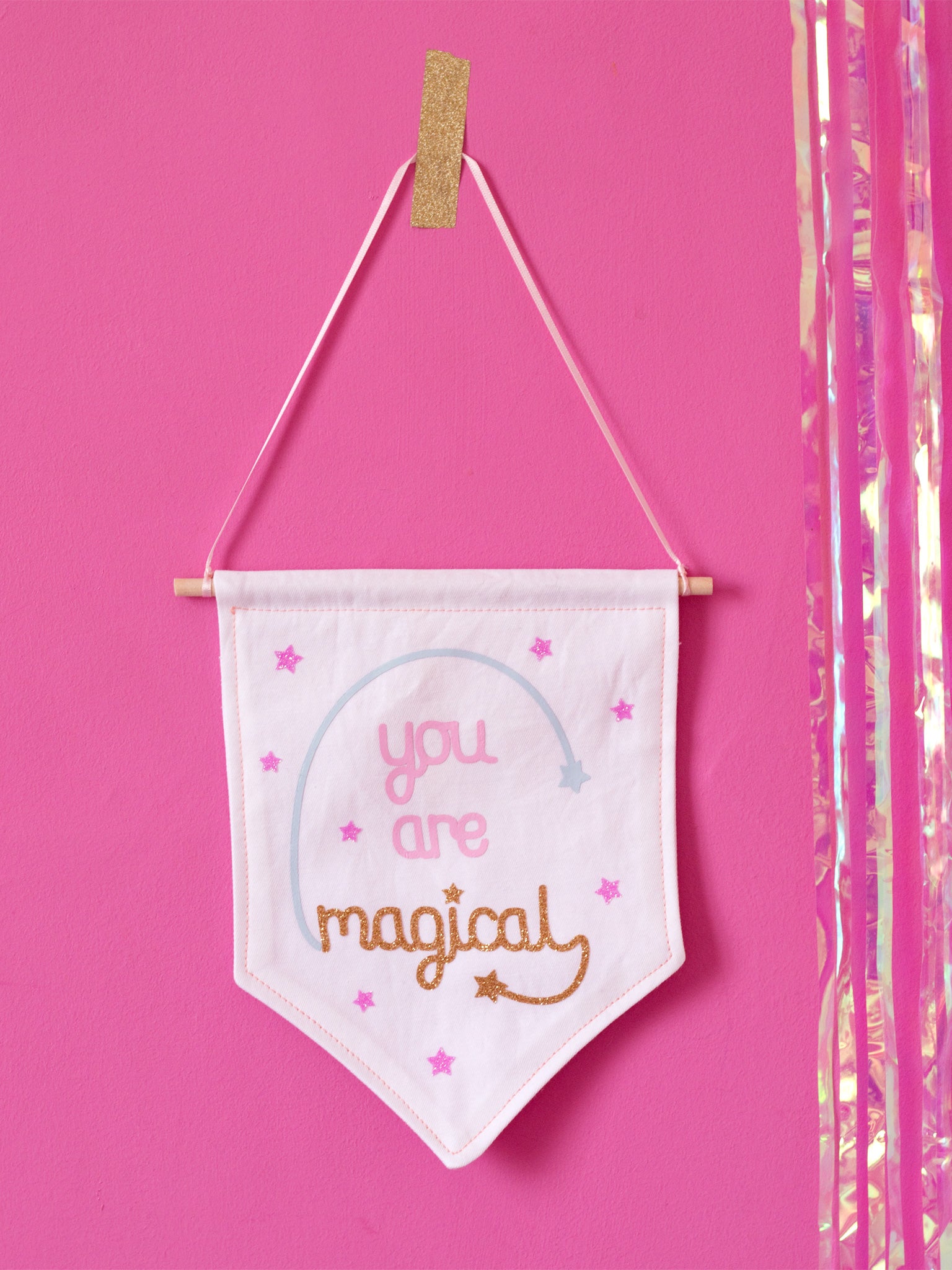 you are magical wall banner